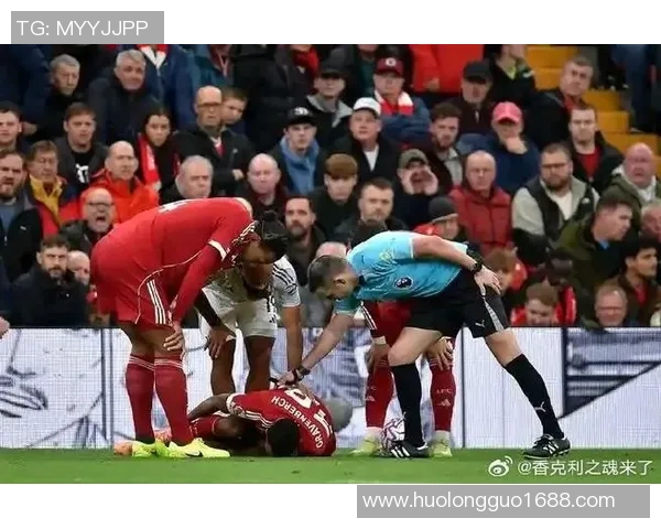 足球明星詹姆斯在比赛中意外受伤的瞬间引发球迷热议与担忧